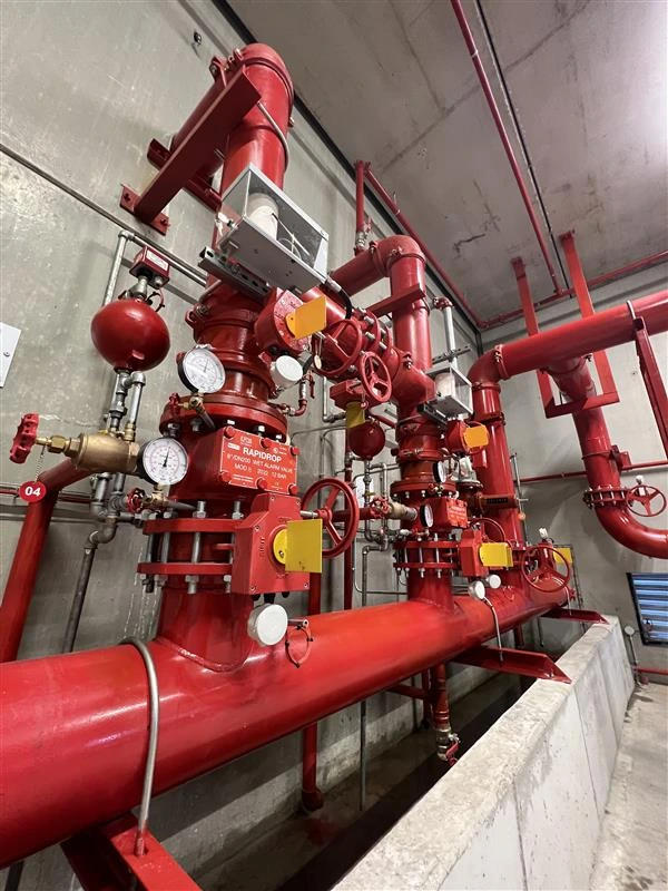 NSTI Forbach - réseaux incendie sprinkler - colonne sèche - robinet incendie armé - tuyaux 8 (2) (1)